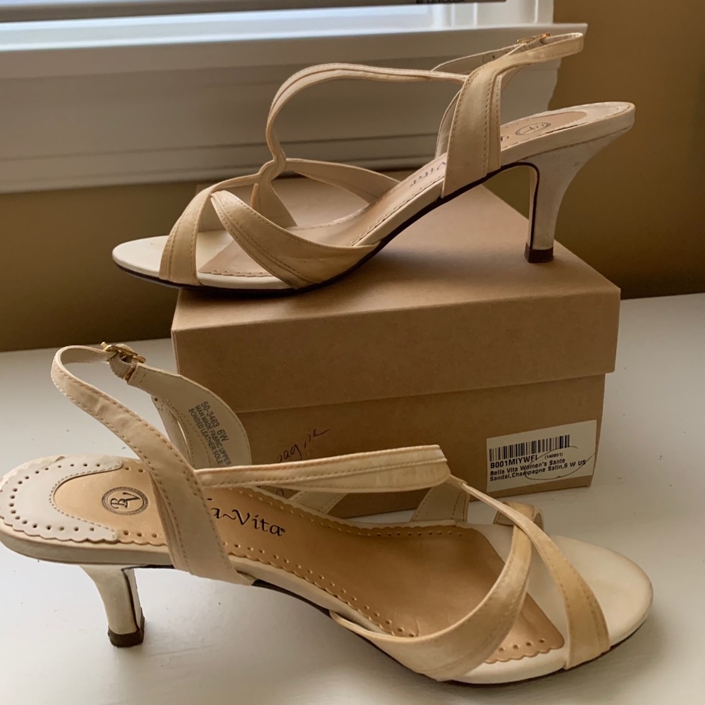 Champagne Bella-Vita Heels